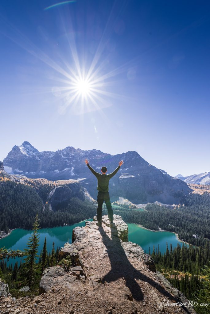 I am the one, Alpine circuit trail, Lake O'Hara