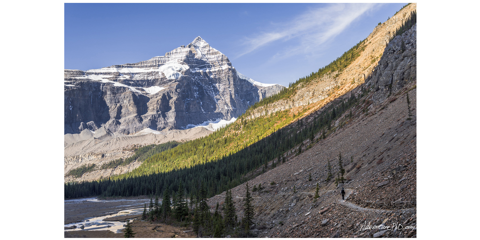 Whitehorn in the morning