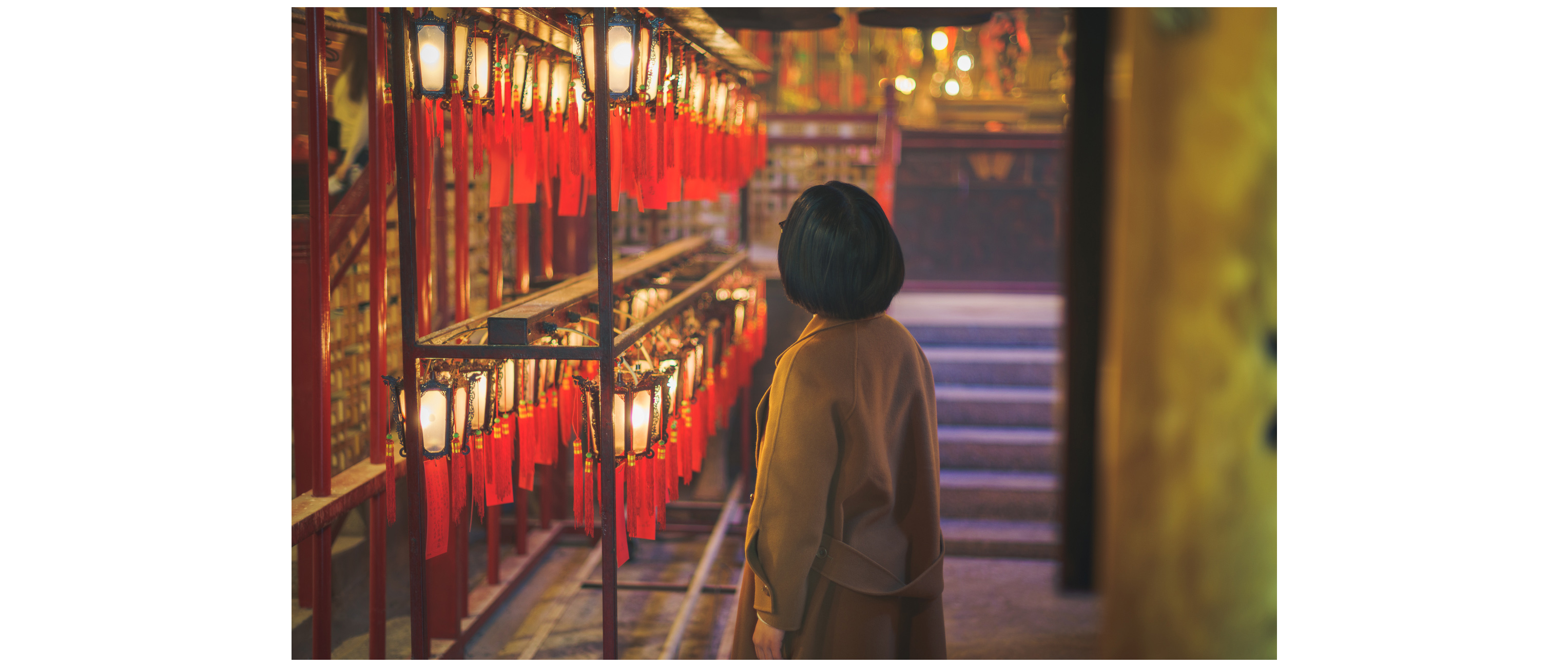 Man Mo Temple, Hong Kong street portrait photography