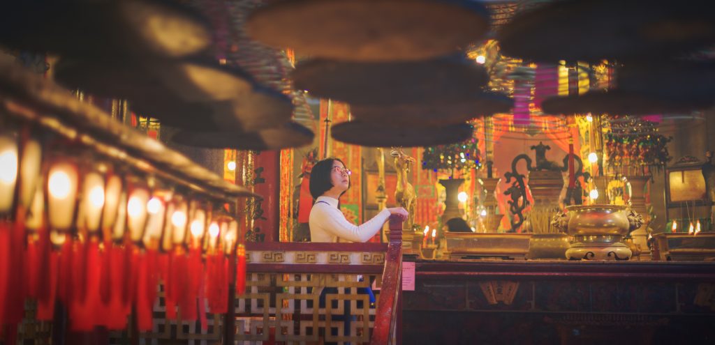 Man Mo Temple portrait