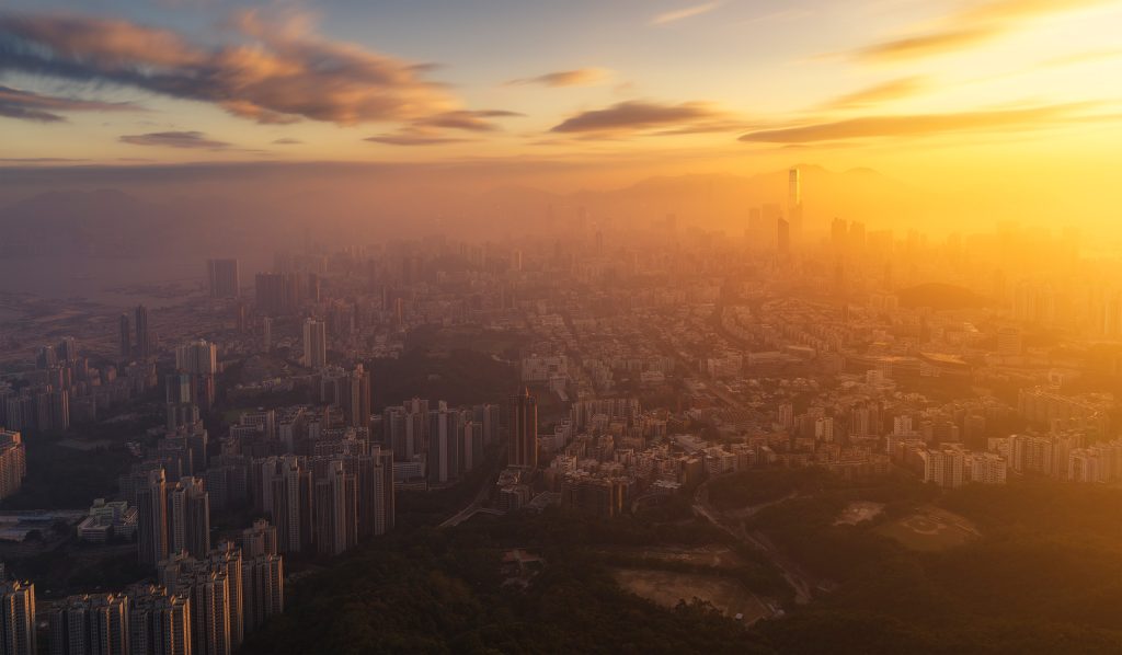 Hong Kong sunset