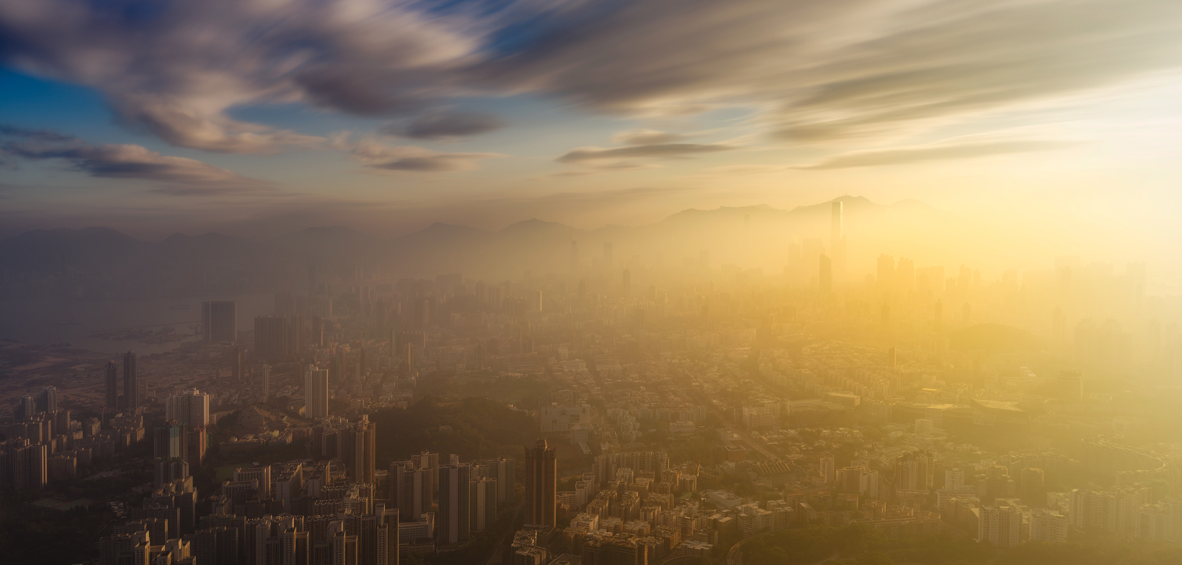 Hong Kong skyline