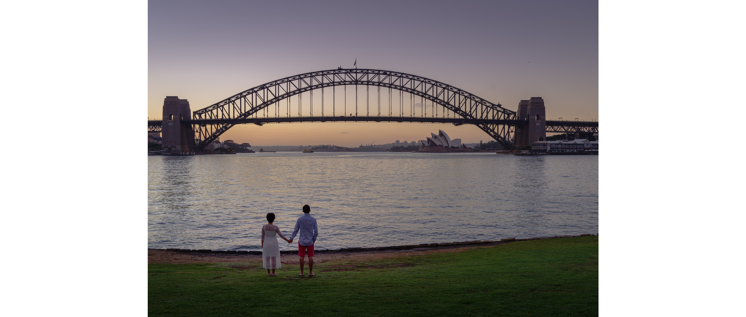 Sydney wedding photography - Blues Point Reserve