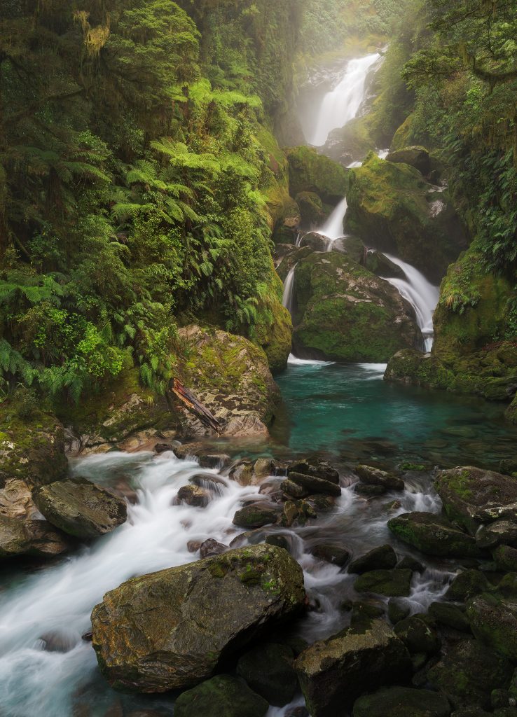 Mackay Falls, Milford Track, New Zealand
