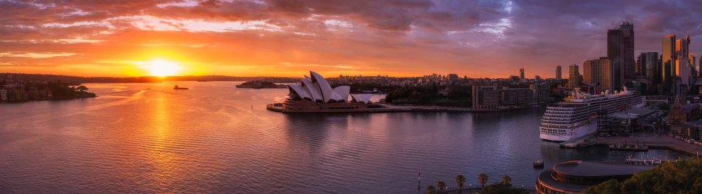 Sunrise in Sydney