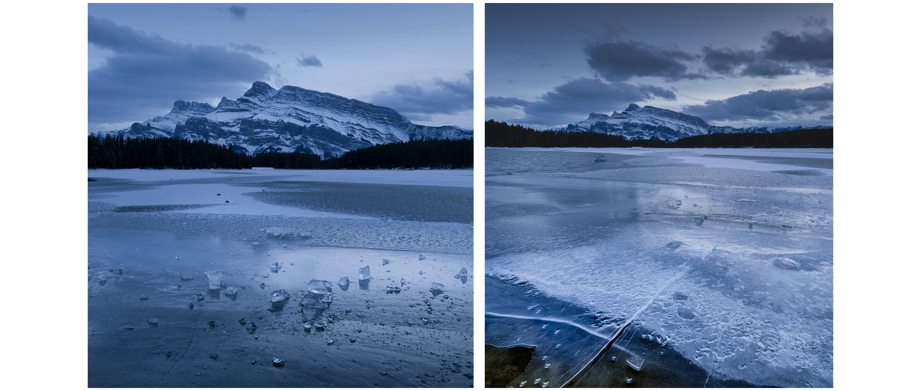 Two Jack Lake winter