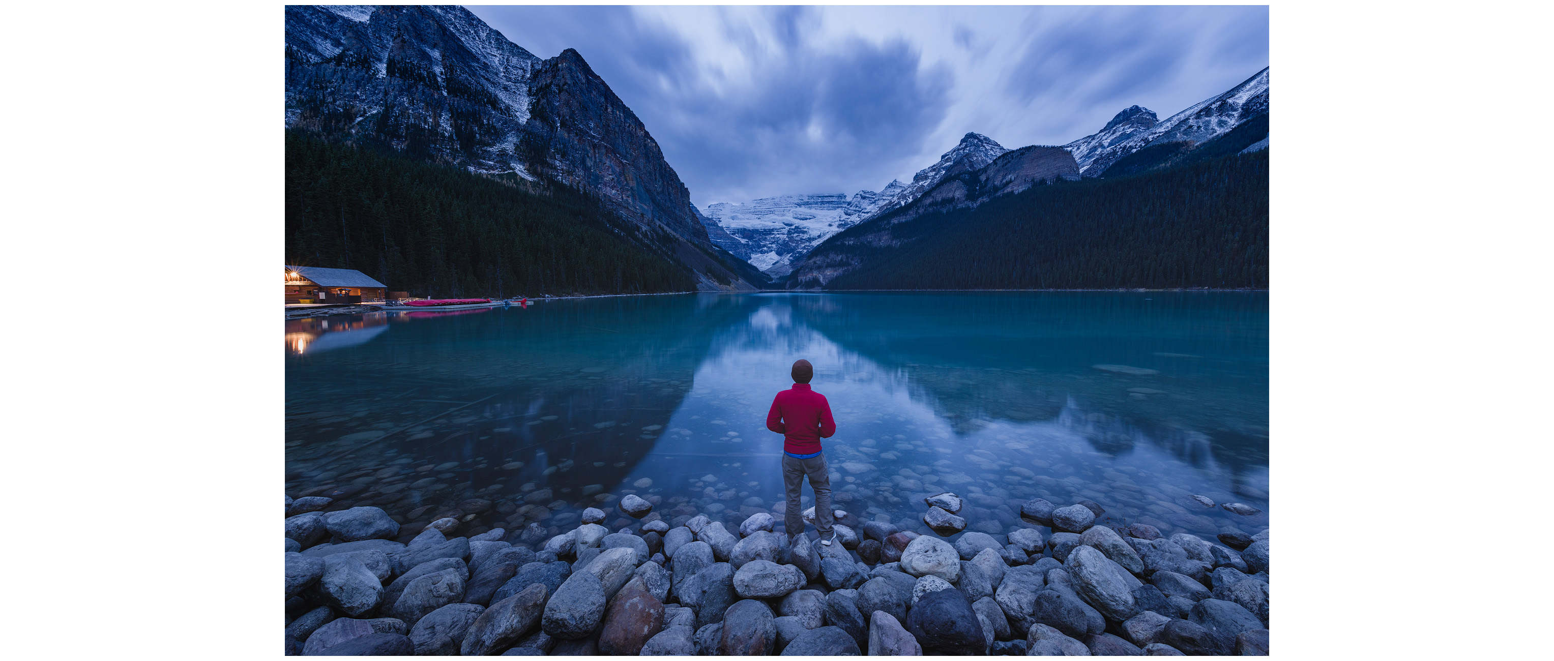 Early morning at Lake Louise, Banff National Park