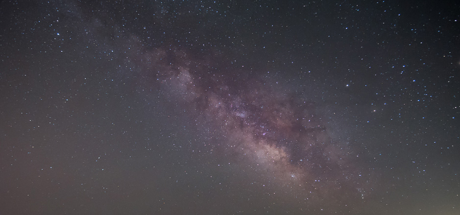 milky way at Cape May beach